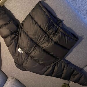 The North Face black puffer jacket men’s
